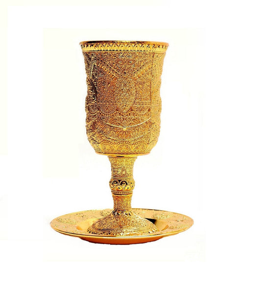 What does a jewish kiddush cup symbolize?