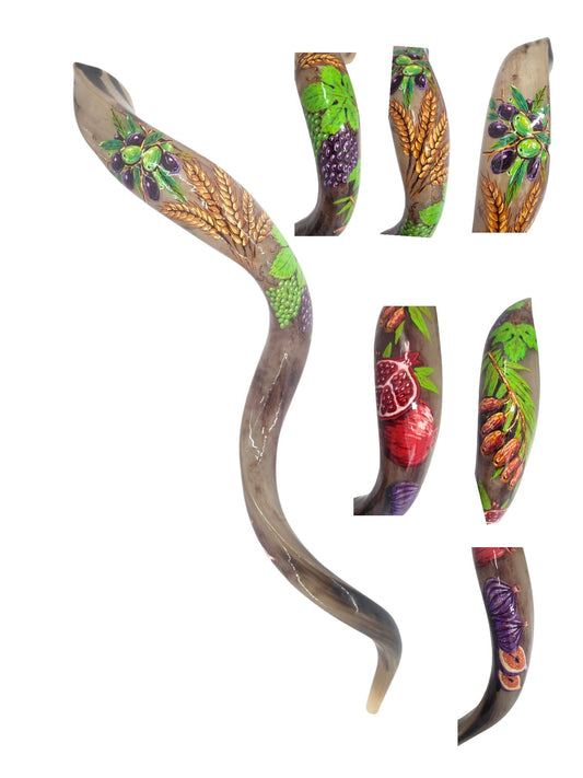 Hand-Painted Shofars from Israel: The Beauty of Jewish Art on Kudu and Ram Horn Shofars