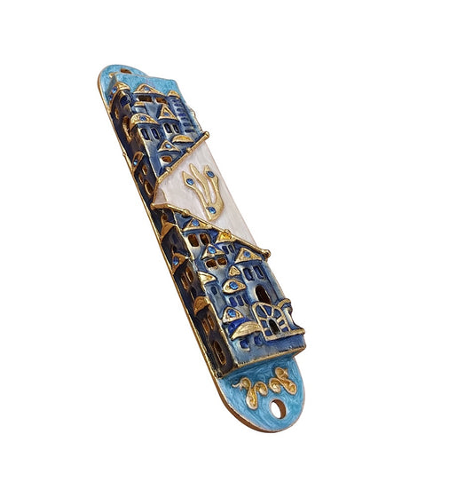 why jewish use door mezuzah