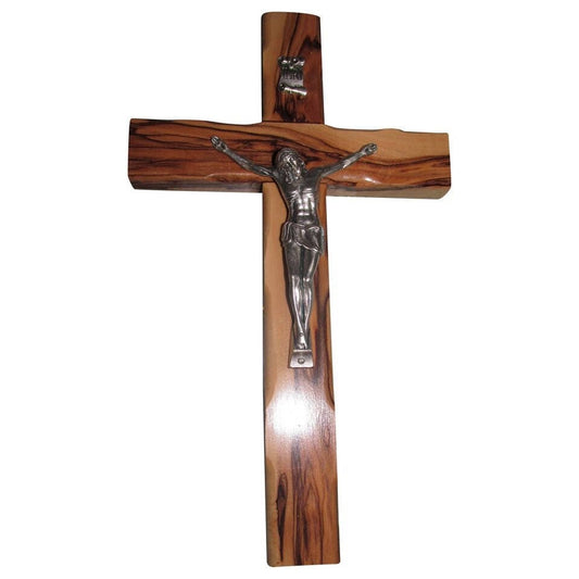 Catholic Olive Wooden Jesus Christ Crucifix 8 Inch  (20 Cm )