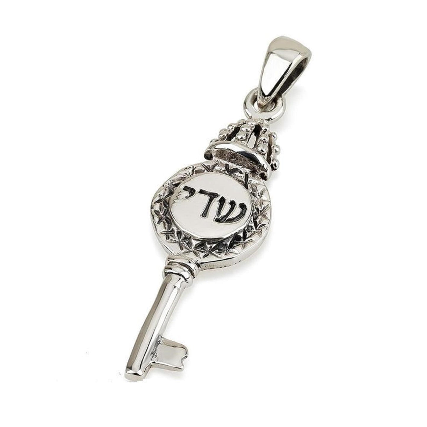 King Solomon Talisman Kabbalah Key Charm Silver 925 With Chain