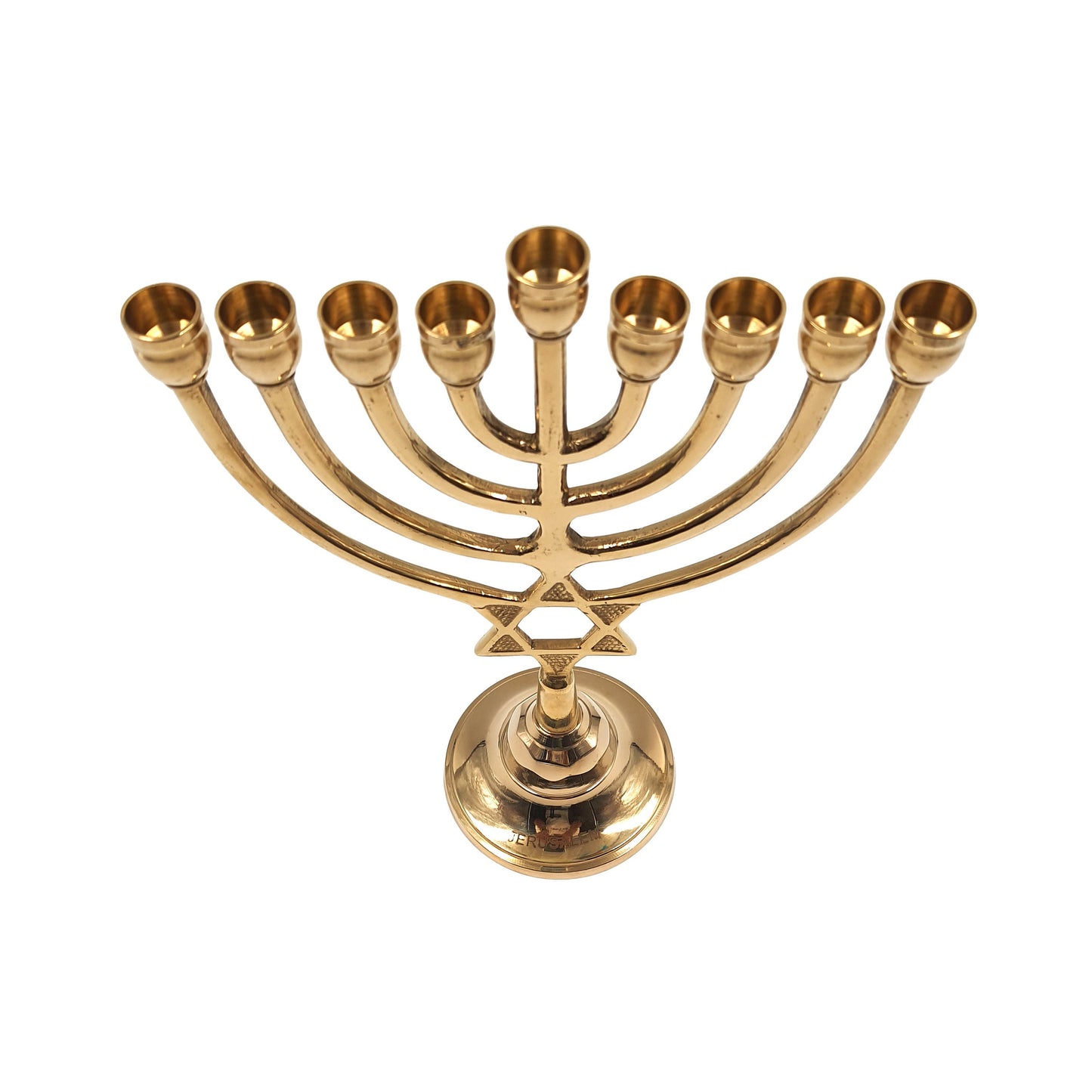 Hanukkah Menorah Star Of David Design 9.1 Inch