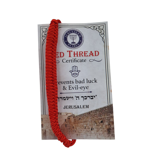 Jerusalem KABALLAH red string evil eye protector Adjusatble Bracelet