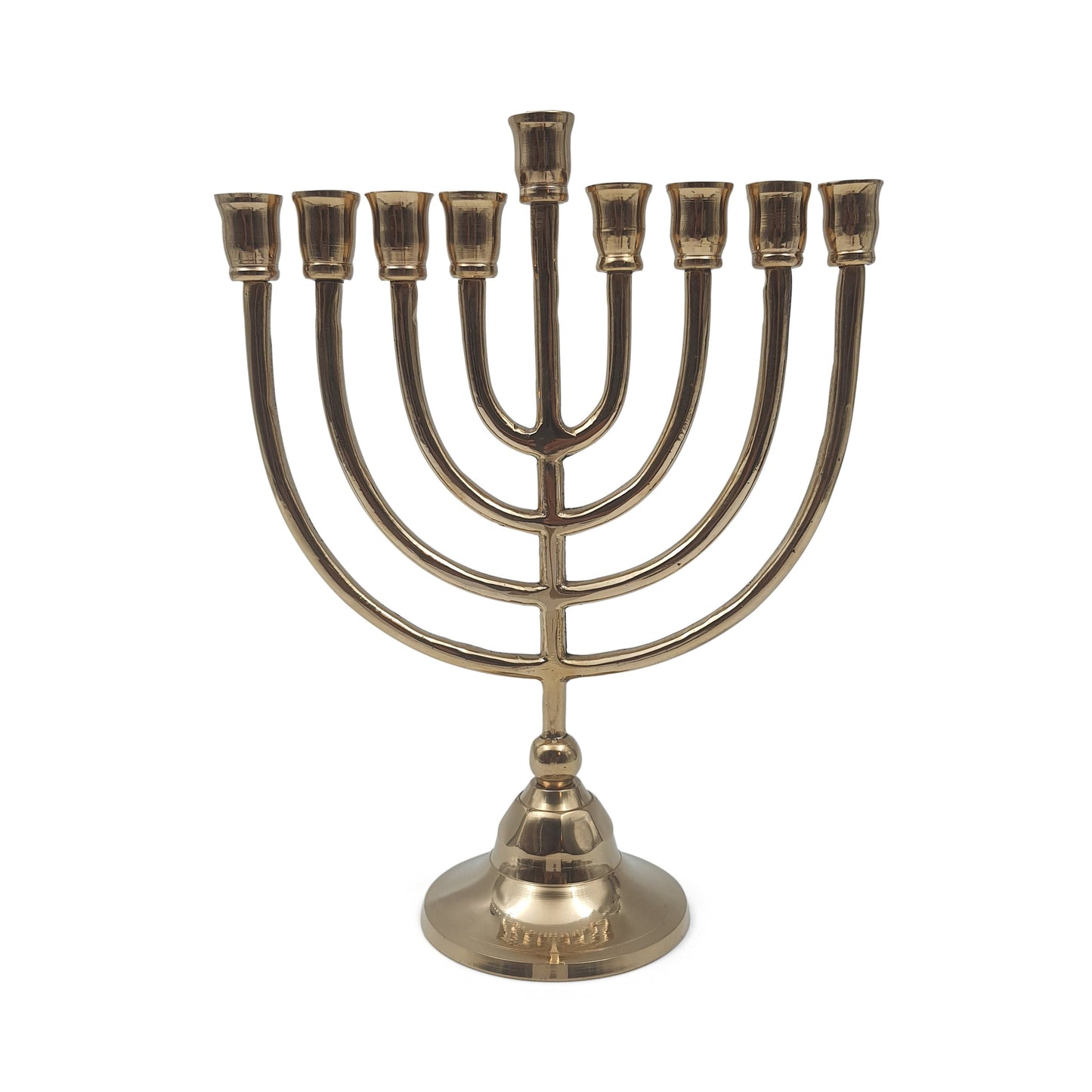 hanukkah menorah 9 branch menorah  9.5  inches