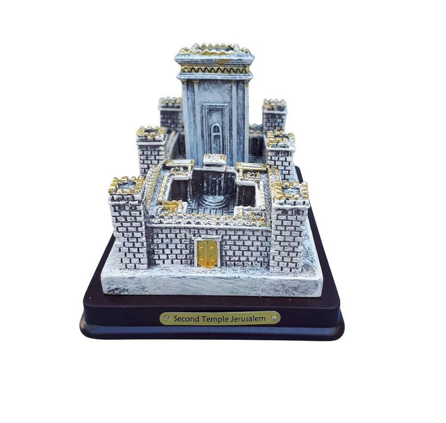 Jerusalem Holy Temple Replica, Medium Size Great Judaica Gift From Israel