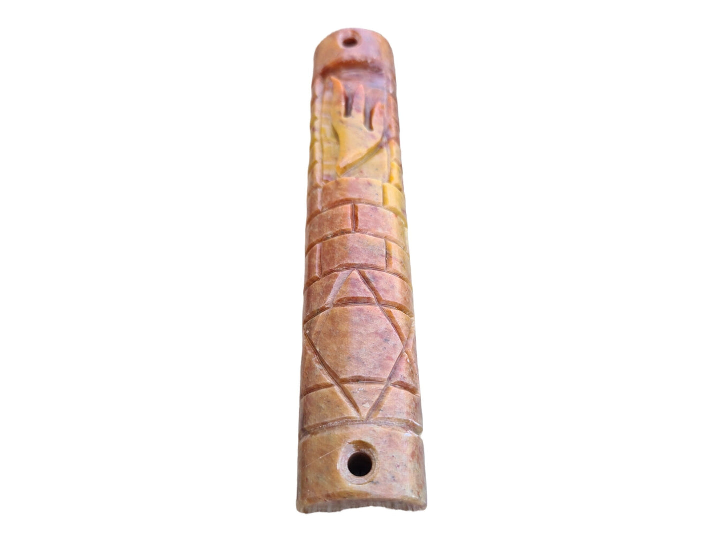 Marble Mezuzah Case - Jewish Door Mezuza For 10 Cm Scroll