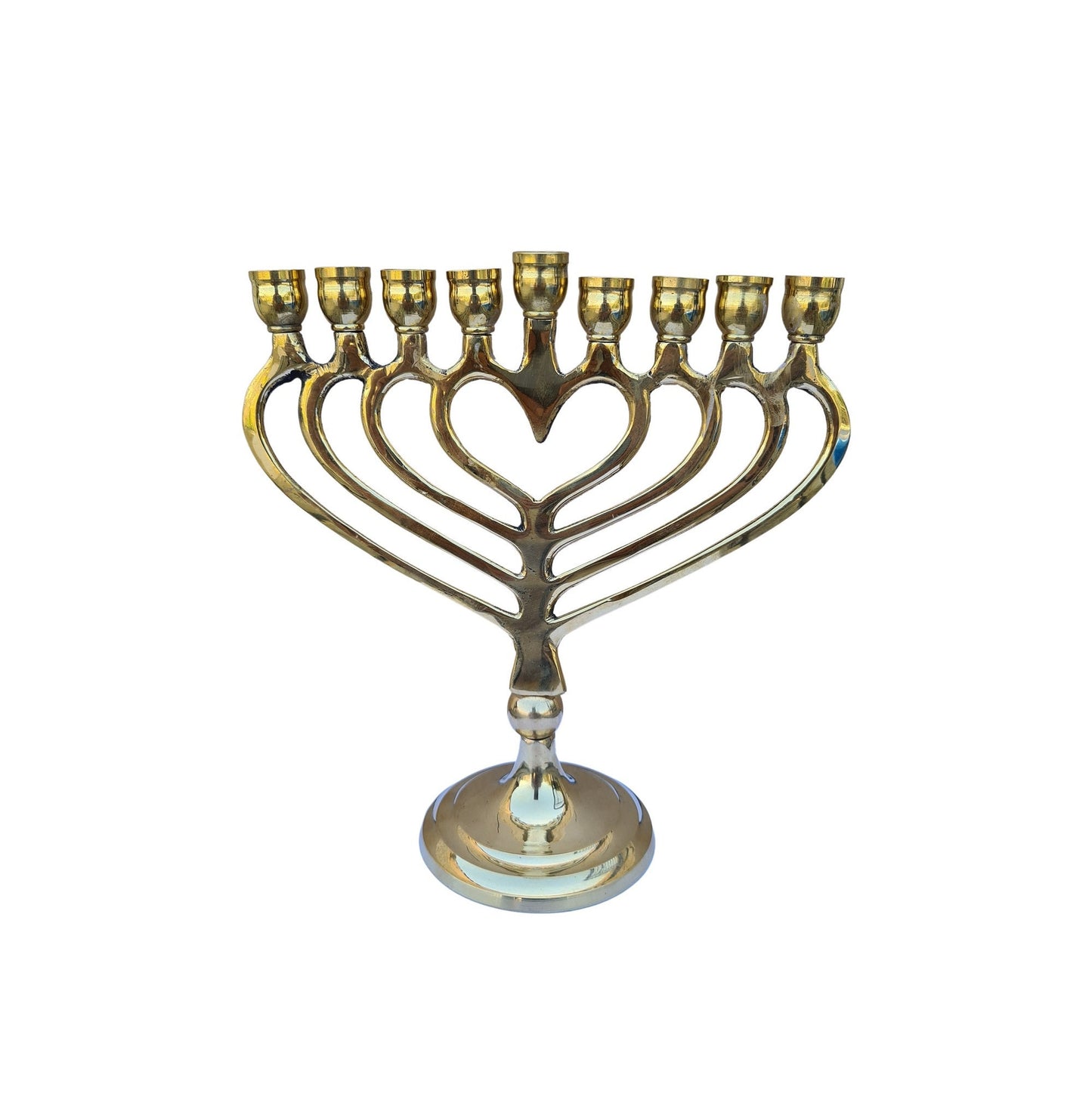 Hanukkah Menorah 9 Branch Menorah Hurt Design