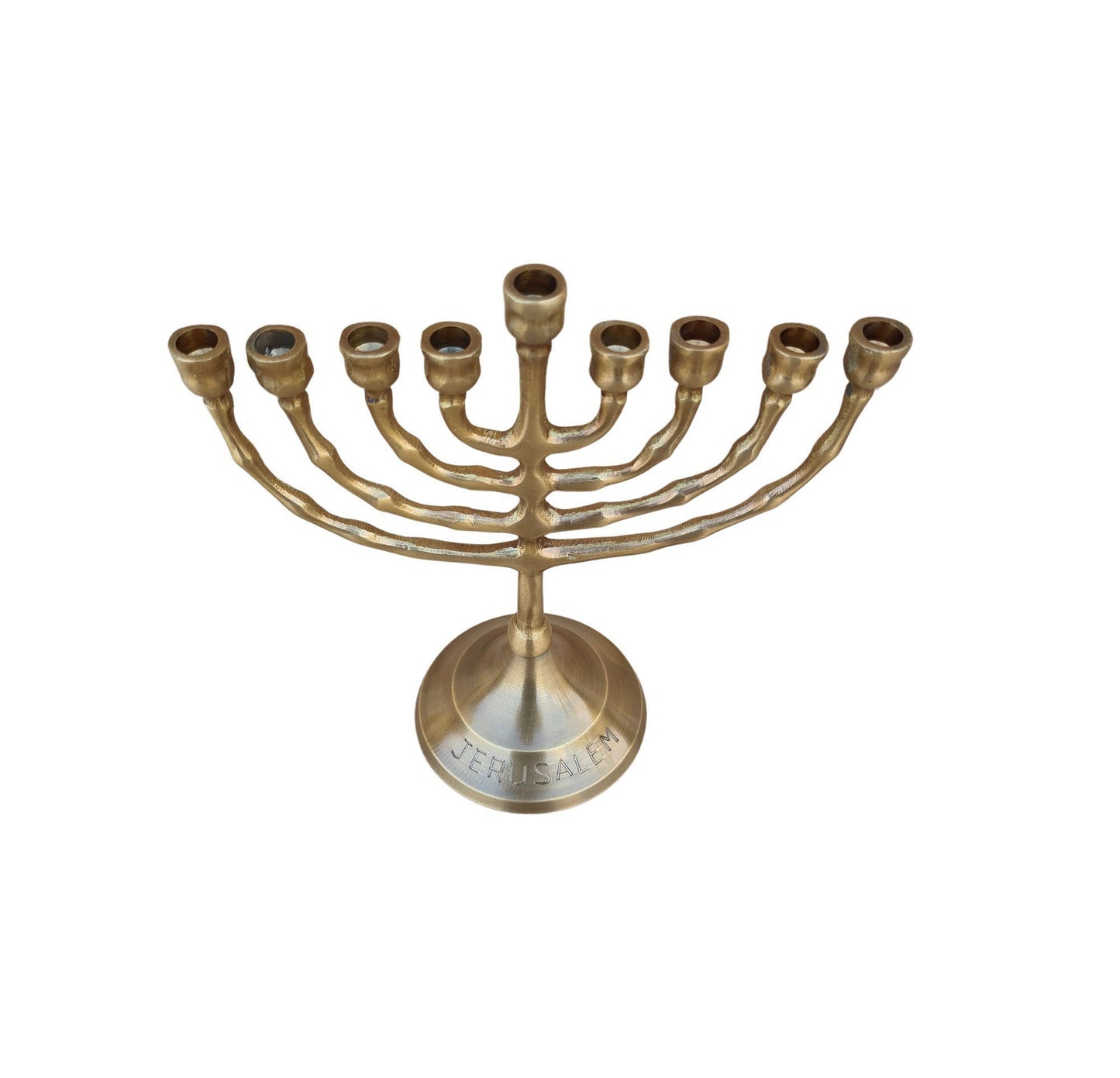 Hanukkah menorah 9 branch menorah Antique Style