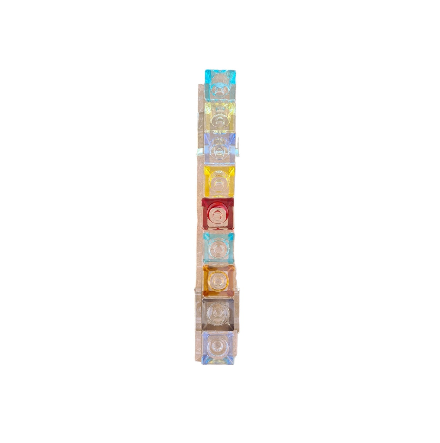 Hanukkah Menorah, Colorful Crystal Menorah Hanukkiah for Chanukkah Holiday