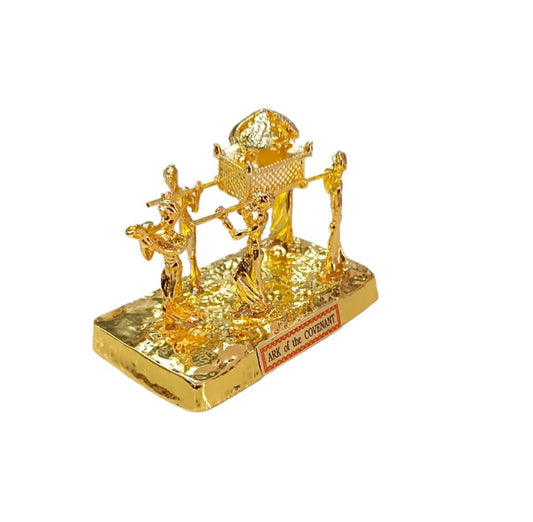 Ark of the Covenant Testimony Being Carry By The Five Preists 11 Inch Base