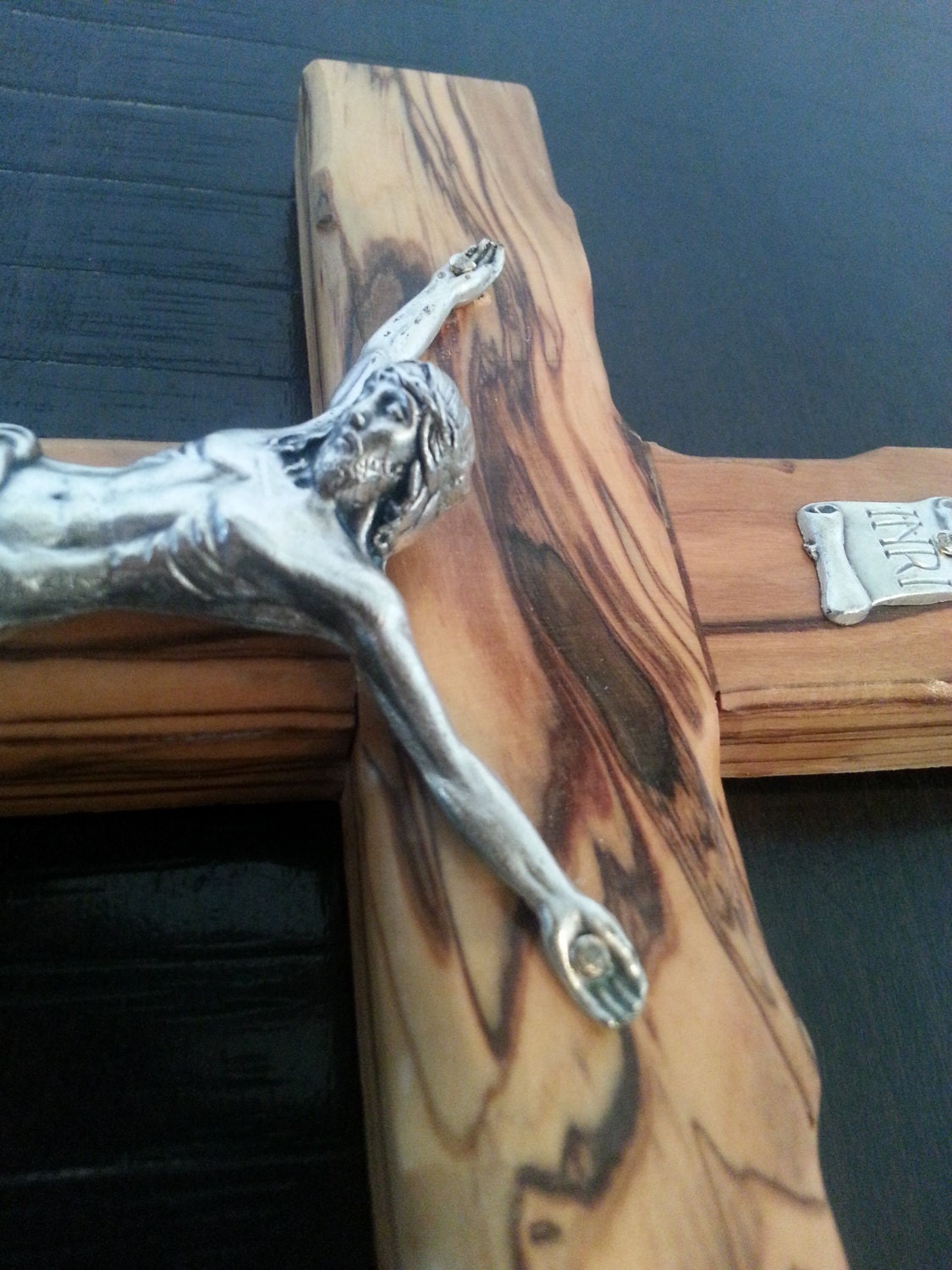 Catholic Olive Wooden Jesus Christ Crucifix 8 Inch  (20 Cm )