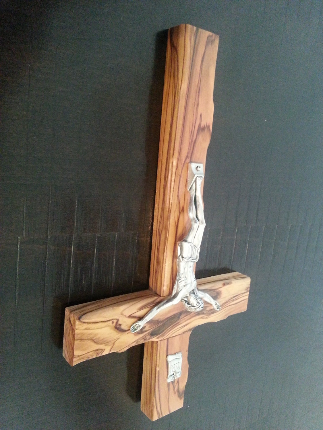 Catholic Olive Wooden Jesus Christ Crucifix 8 Inch  (20 Cm )