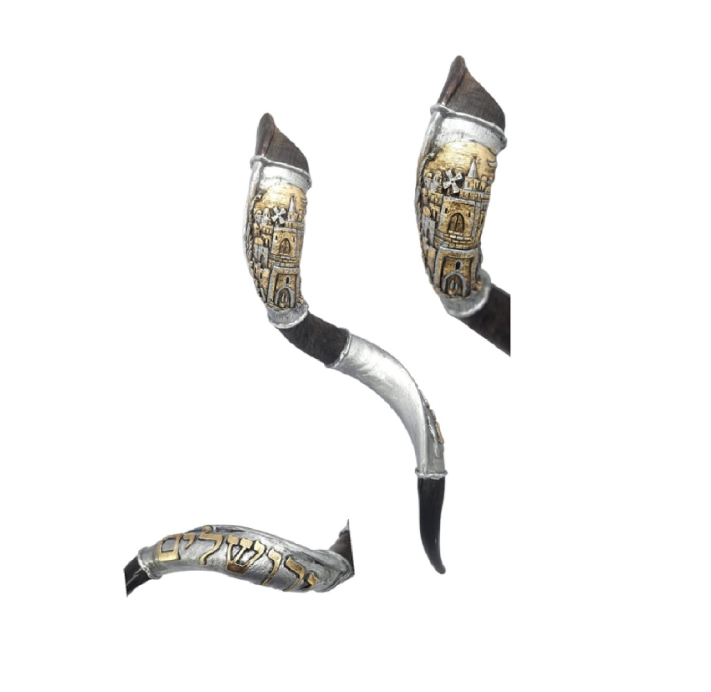 Jewish Shofar Kudu Horn with Lion of Judah Casting (Copy)