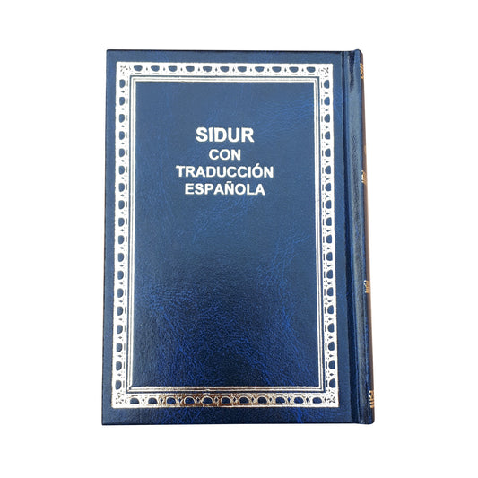 Jewish Siddur Book Hebrew-Spanish