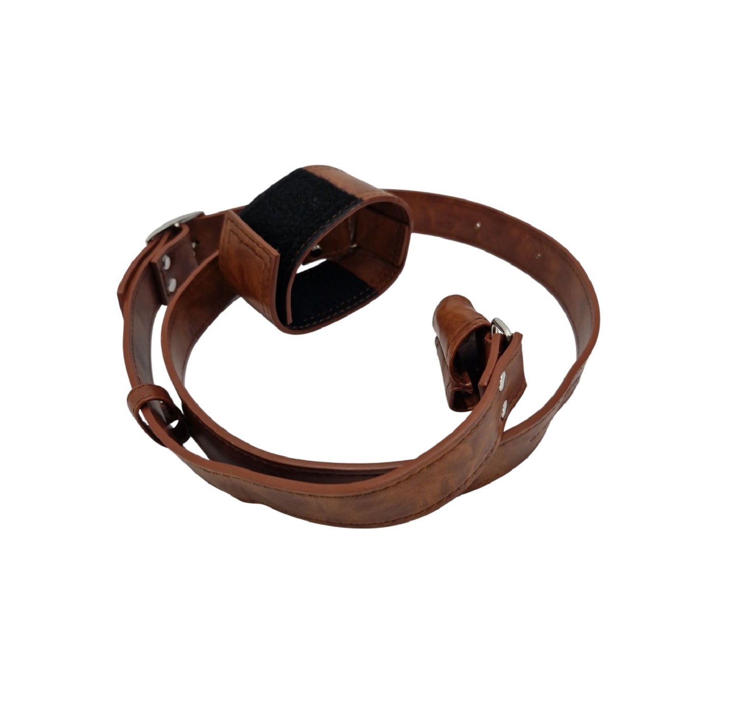 Kudu Horn Shofar Carrying Strap, Shofar Belt - From Imitation Leather  (shofar not included) Adjustable Size