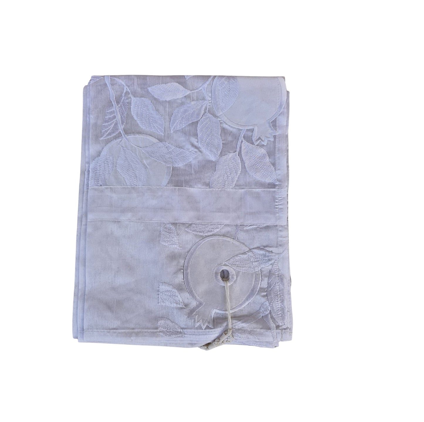 Tallit Prayer Shawl 100% Kosher Embroidered With Pomegranates  Include Matching Bag